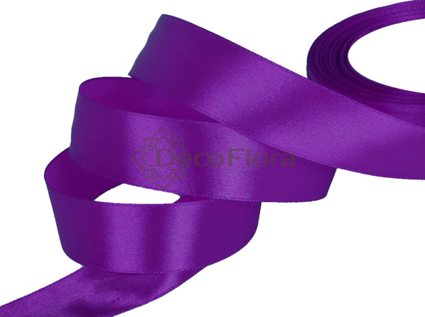 Лента атласная 4cm*20м - 119 - фиолетовый 