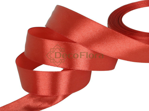 Лента атласная 4cm*20м - 1101 - терракотовый
