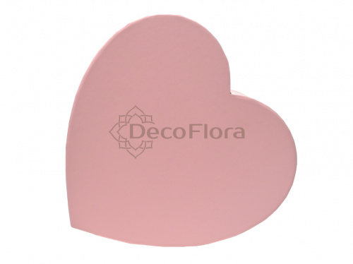 Коробка из набора сердце 19*18*9 розовая 720910/1