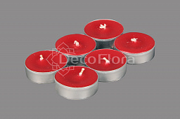 Свечи чайные ароматизированные 1/6 малые D-37 Новогодние встречи